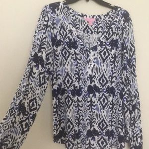 EUC Size Large Lilly Pulitzer top